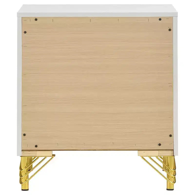 Coaster,Lucia 2-drawer Nightstand Bedside Table