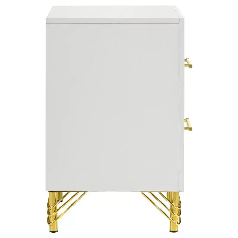 Coaster,Lucia 2-drawer Nightstand Bedside Table