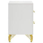 Coaster,Lucia 2-drawer Nightstand Bedside Table
