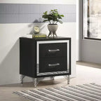 Coaster,Lucia 2-drawer Nightstand Bedside Table