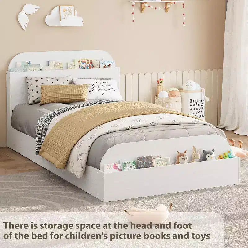 Acekool Twin Daybed with Trundle, Upholstered Sofa Bed Frame with Storage Drawers, Modern Couch Bed for Living Room or Bedroom
