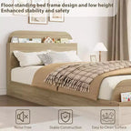 Acekool Twin Daybed with Trundle, Upholstered Sofa Bed Frame with Storage Drawers, Modern Couch Bed for Living Room or Bedroom