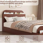Acekool Twin Daybed with Trundle, Upholstered Sofa Bed Frame with Storage Drawers, Modern Couch Bed for Living Room or Bedroom
