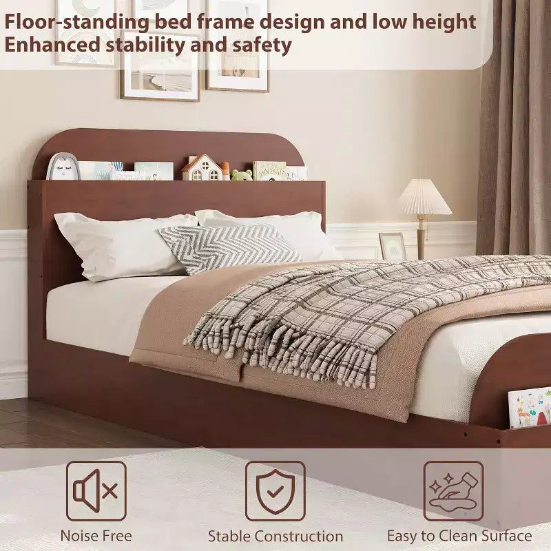 Acekool Twin Daybed with Trundle, Upholstered Sofa Bed Frame with Storage Drawers, Modern Couch Bed for Living Room or Bedroom