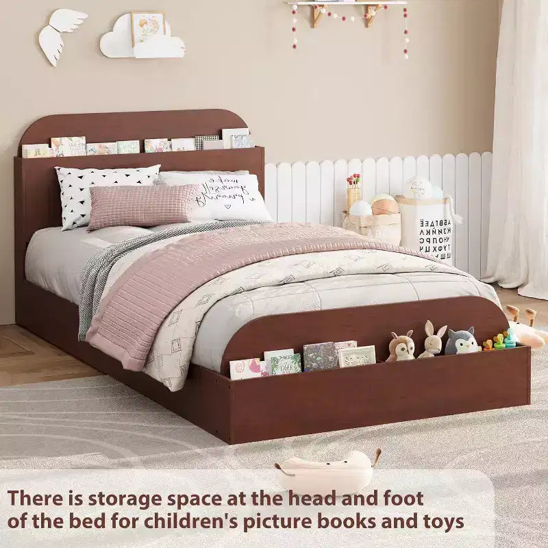 Acekool Twin Daybed with Trundle, Upholstered Sofa Bed Frame with Storage Drawers, Modern Couch Bed for Living Room or Bedroom