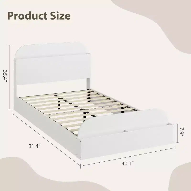 Acekool Twin Daybed with Trundle, Upholstered Sofa Bed Frame with Storage Drawers, Modern Couch Bed for Living Room or Bedroom