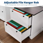 Farmhouse File Cabinets with 2 Drawers,30 File Cabinets with Hanging File Folders for A4/Letter/Legal Size Documents, Rustic Storage Cabinet Storage