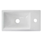 TROPOW 16 Bathroom Vanity with Sink Combo, Vanity Cabinet with Soft-Close Doors, Wall Bathroom Cabinet Floating Vanity Sink for Small Space