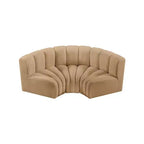 Meridian Furniture,Arc Velvet Modular Sofa