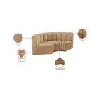 Meridian Furniture,Arc Velvet Modular Sofa