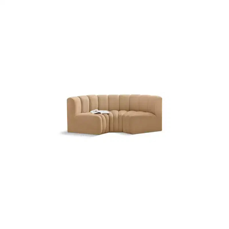 Meridian Furniture,Arc Velvet Modular Sofa