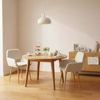Homy Casa Mayfair Upholstered Dining Chairs with Armrests Set of 2