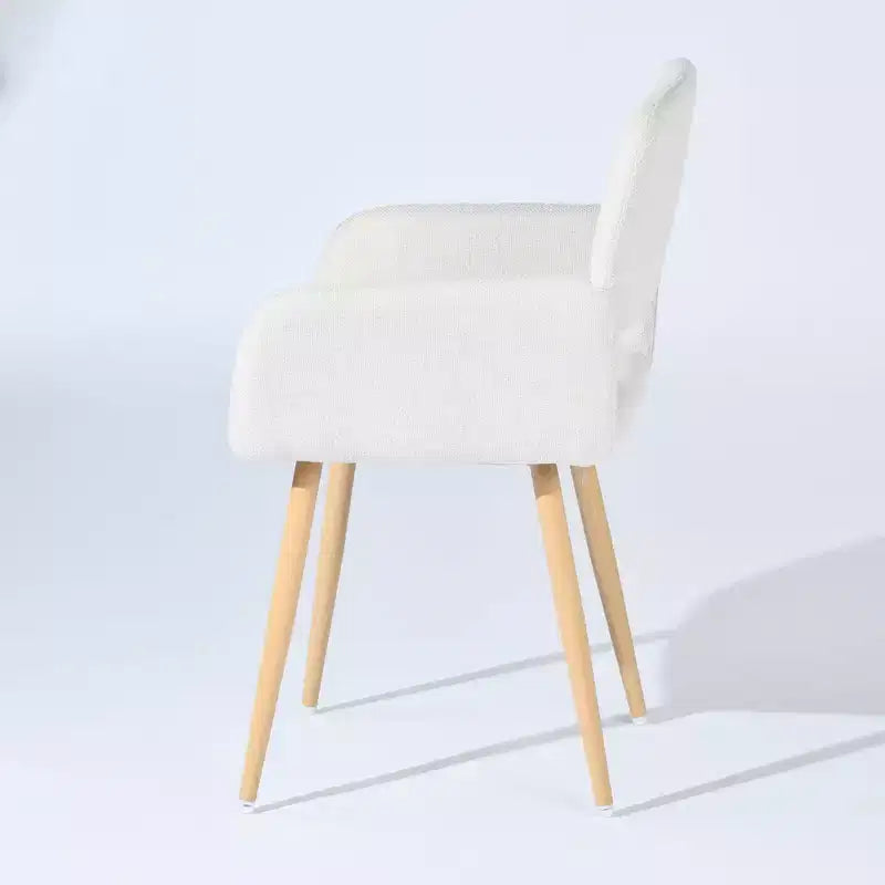 Homy Casa Mayfair Sedie da Pranzo Imbottite con Braccioli Set da 2