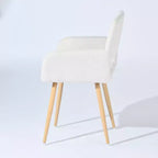 Homy Casa Mayfair Sedie da Pranzo Imbottite con Braccioli Set da 2
