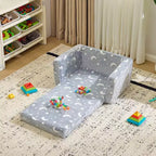 Karl Home Letto Divano Pieghevole Singolo 1 Pezzo con Spugna Integrale e Funzione Luminosa per Bambini