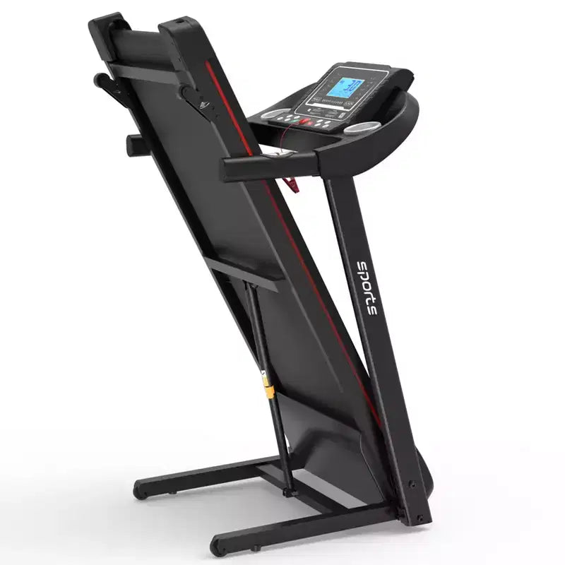 Tapis roulant domestico pieghevole con inclinazione manuale, 5 display e capacità di 113 kg