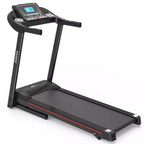 Tapis roulant domestico pieghevole con inclinazione manuale, 5 display e capacità di 113 kg
