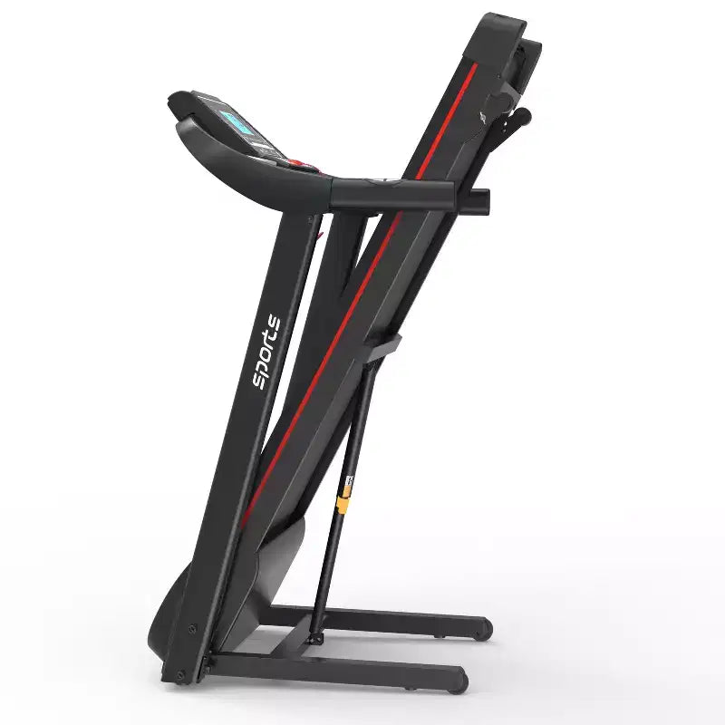 Tapis roulant domestico pieghevole con inclinazione manuale, 5 display e capacità di 113 kg