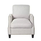 GDFStudio Cordoba Modern 3 Piece Upholstered Sofa Set with Nailhead Trim