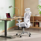 GALAXHERO Ergonomic Mesh Desk Chair with Adjustable 3D Headrest Tilt Function, Big and Tall Reclining Chair with Lumbar Support and 3D Armrests