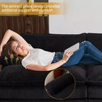 Karl Home |90'' W Off-white Corduroy Modular Cloud Couch Sleeper Sofa