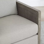 Sedie da pranzo moderne Spruce&Spring con rotelle e base in legno