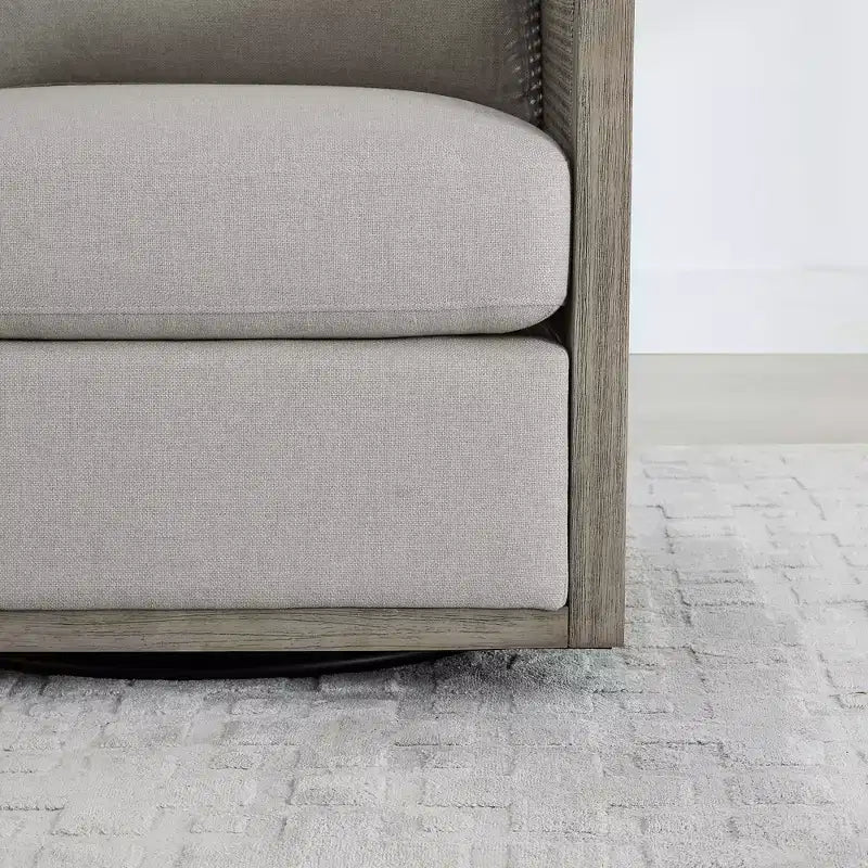 Sedie da pranzo moderne Spruce&Spring con rotelle e base in legno