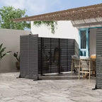 72 H Dovelina Outdoor Privacy Screen Decorative Garden Fence (Set of 2)