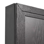 PexFix 62 L x 36 A Credenza Buffet Mobile Dispensa da Cucina Stile Rustico con Ripiani Regolabili per Cucina Sala da Pranzo Soggiorno Nero