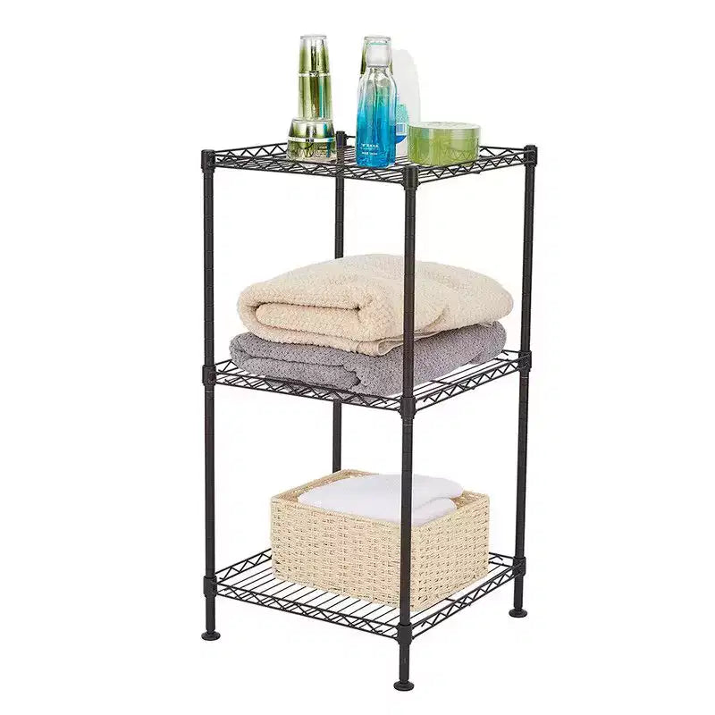 Karl Home Scaffale in Acciaio largo 35.43 pollici