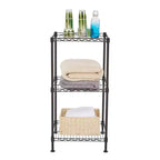 Karl Home Scaffale in Acciaio largo 35.43 pollici