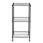 Karl Home Scaffale in Acciaio largo 35.43 pollici