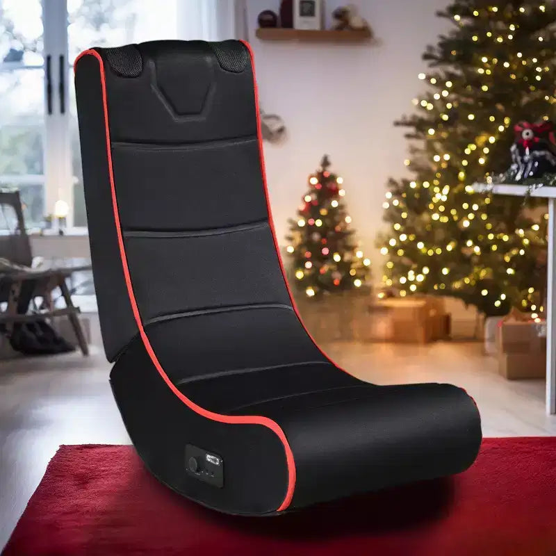 Sedia da gaming pieghevole GDFStudio Claudia Bluetooth con altoparlanti integrati