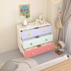 Kids 3 Drawer Dresser, Baby Nightstand for Bedroom, Storage Cabinet for Toddler Child for Living Room, Toddler Room, Nursery, Closet, Apartment
