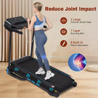Tapis roulant pieghevole NAYSAYE 3.5HP con sistema idraulico e inclinazione per corsa e camminata a casa, nero, 48.23*19.69*41.14