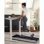 Tapis Roulant Elettrico Pieghevole 2.25HP per Ufficio Domestico, Salvaspazio, Nessun Montaggio Richiesto, Tapis Roulant Portatile per Esercizi in Ufficio o a Casa