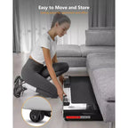 Tapis Roulant Elettrico Pieghevole 2.25HP per Ufficio Domestico, Salvaspazio, Nessun Montaggio Richiesto, Tapis Roulant Portatile per Esercizi in Ufficio o a Casa