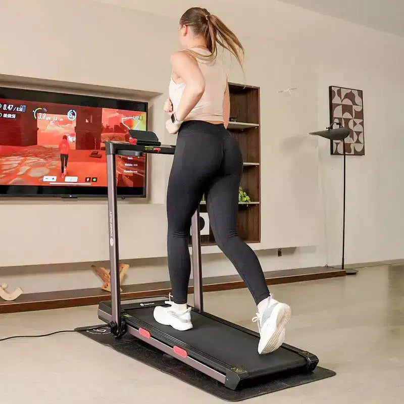DeerRun Z10 Pro Muse Type 2 in 1 Foldable Treadmill With Remote Control, 12% Auto Incline