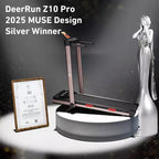 DeerRun Z10 Pro Muse Type 2 in 1 Foldable Treadmill With Remote Control, 12% Auto Incline