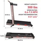 DeerRun Z10 Pro Muse Type 2 in 1 Foldable Treadmill With Remote Control, 12% Auto Incline
