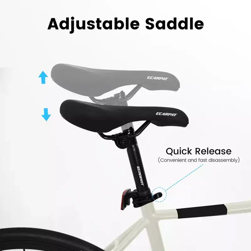 Bici da Corsa Whisen, Telaio Leggero in Alluminio, Freni a Disco, 16 Velocità, Accelerazione Rapida, Adatta per Uomini e Donne