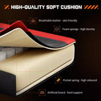 Okak Ergonomic Gaming Chair with Footrest and Lumbar Support, Computer Chair with Headrest and Armrest, Rolling Chair for Study, Office