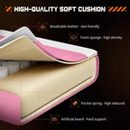 Okak Ergonomic Gaming Chair with Footrest and Lumbar Support, Computer Chair with Headrest and Armrest, Rolling Chair for Study, Office
