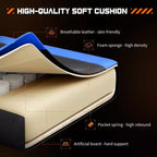 Okak Ergonomic Gaming Chair with Footrest and Lumbar Support, Computer Chair with Headrest and Armrest, Rolling Chair for Study, Office