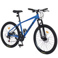 Mountain Bike Whisen 26 con sospensioni, cambio posteriore a 8 velocità, forcella, pneumatici KENDA, doppi freni a disco