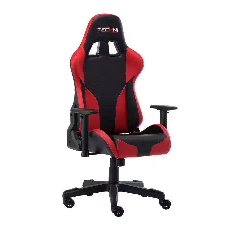 Sedia da gaming Techni Sport TS-90 per ufficio, rossa