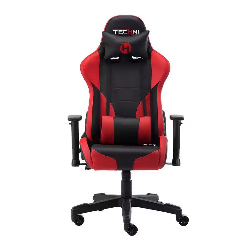 Sedia da gaming Techni Sport TS-90 per ufficio, rossa