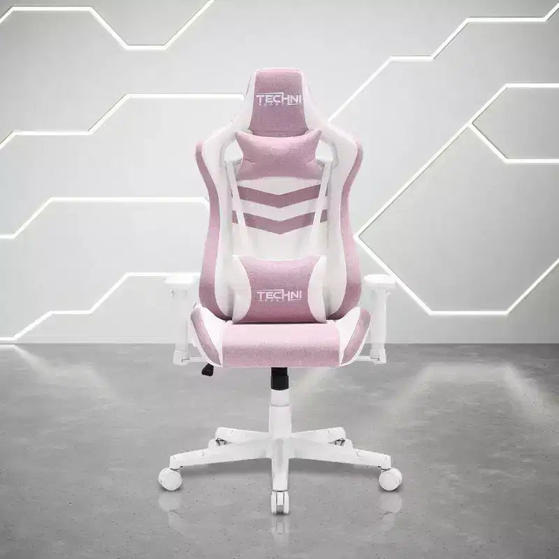 Sedia da gaming ergonomica Techni Sport TS86 Pastel