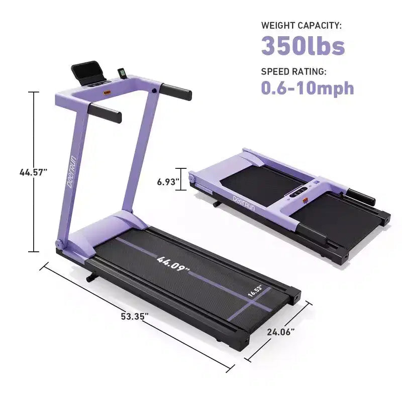 Tapis Roulant Pieghevole Intelligente DeerRun Nuovo A1 Pro 2026 con Inclinazione 6% 158 kg, 16 km/h