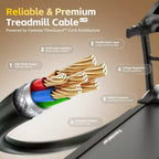 Tapis Roulant Inclinabile al 20% per Casa, Tapis Roulant Pieghevole con Capacità di 180 kg, Macchina da Corsa da 5.0 HP, Nastro Largo 46 cm